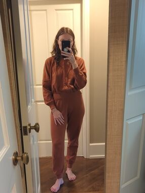 Christy Dawn Rust The Sonny Two-Piece Lounge Set